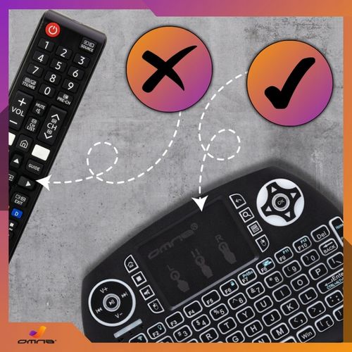 Klawiatura podświetlana bezprzewodowa z touchpadem mini do tabletu tel LED na Arena.pl