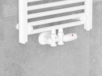 MEXEN ZAWÓR KĄTOWY DUPLEX DN50 DO GRZEJNIKA BIAŁY