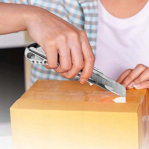 NÓŻ METALOWY NOŻYK TAPECIAK WYSUWANY Z OSTRZAMI OSTRZEM ŁAMANYM DO na Arena.pl