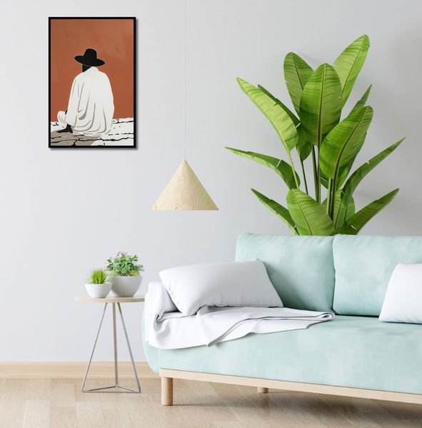 Plakat 40x60cm Rozmyślania w Oddali zdjęcie 4