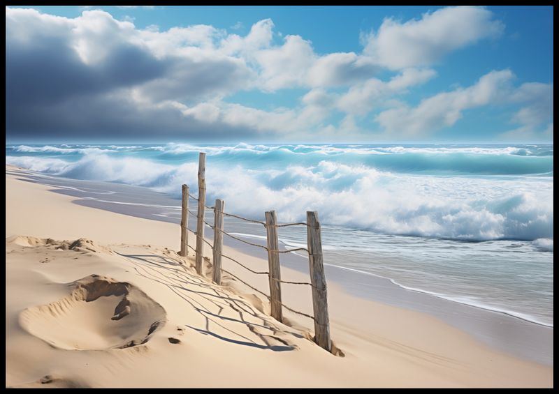 Plakat 100x70cm Szepty Oceanu zdjęcie 2