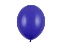 Balony pastelowe niebieskie granatowe strong, 30 cm 100 szt.