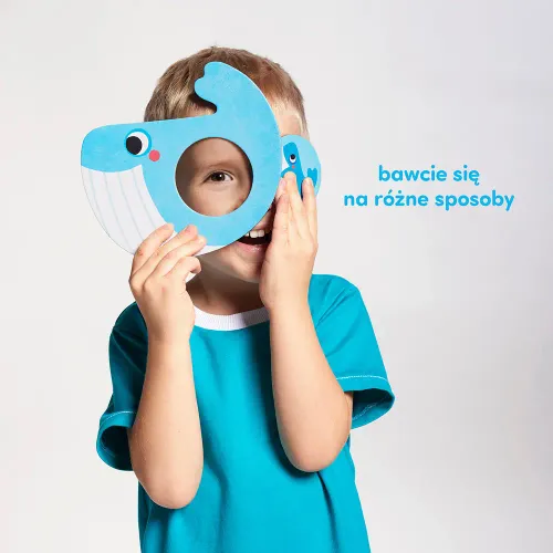 CzuCzu Pierwsze puzzle Maluszki, dla dzieci 1+, 8 układanek z dziurką na Arena.pl