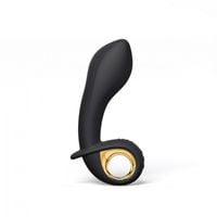 wibrator analny dorcel deep expand silikonowy czarny usb 16 cm