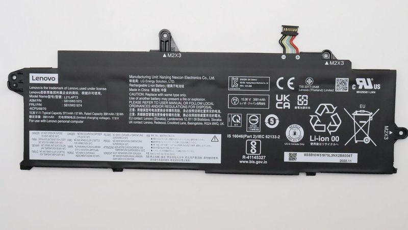 Lenovo 57Wh Internal lithium-ion zdjęcie 1