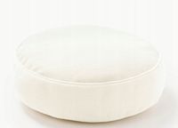 Okrągła poduszka Bouclé Aya Kremowobiała Średnica: 40 cm