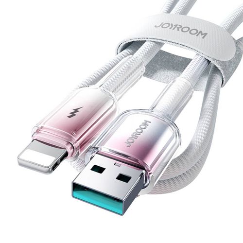 kabel usb-a lightning joyroom s-a42 3a 1.2m biały na Arena.pl