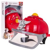 Interaktywny Kask Strażaka Dla Dzieci 3+ Dźwięki Syren + Światełka