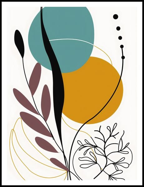 Plakat 75x100cm Akwarelowe Przebudzenie zdjęcie 3