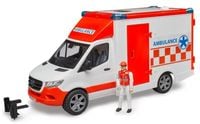 Bruder Karetka Mercedes Benz Sprinter z figurką ratownika 02676