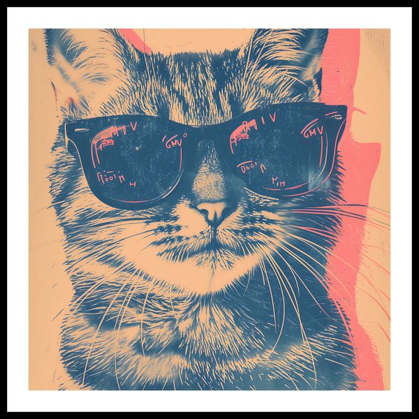 Plakat 50x50cm Trendsetter zdjęcie 3