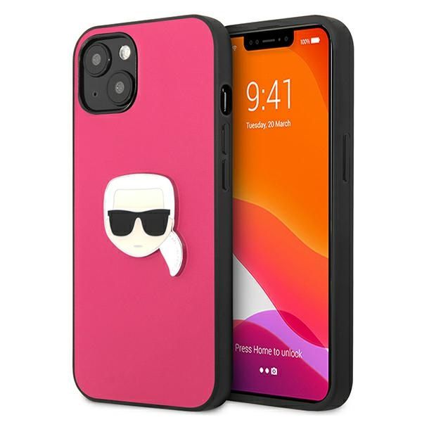Etui Karl Lagerfeld do iPhone 13 mini, Różowy zdjęcie 1
