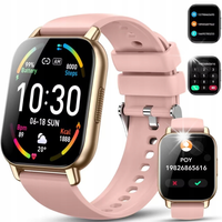 Smartwatch Kobieta Mężczyzna Bluetooth Wodoodporność IP68 Purpurowy Hoxe