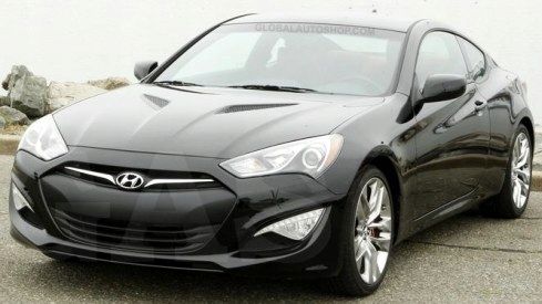 Hyundai Genesis Coupe -Chromowane Listwy Grill Chrom Atrapy Zderzaka Tuning na Arena.pl