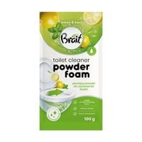 BRAIT Wulkan Pieniący proszek do czyszczenia toalet Lemon & Basil 100 g