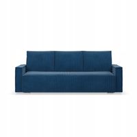 KANAPA NOTO POSO Rozkładana Wygodna Funkcja Spania NIEBIESKA GRANATOWA