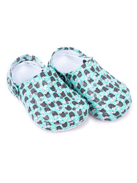 Kroksy klapki piankowe ogrodowe dziewczęce jeżyki 31 YOCLUB zdjęcie 1