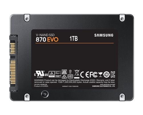 Dysk SSD Samsung 1TB 2,5" SATA SSD 870 EVO na Arena.pl
