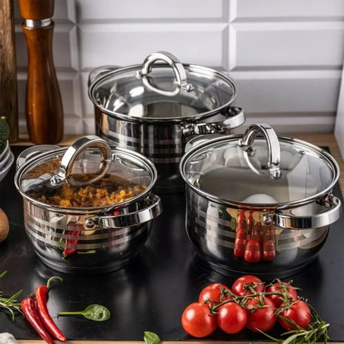 zestaw garnków 6 elementów klausberg kb-7693 na Arena.pl