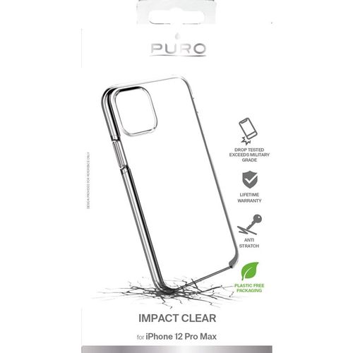 PURO IMPACT CLEAR - ETUI IPHONE 12 PRO MAX (PRZEZROCZYSTY) na Arena.pl
