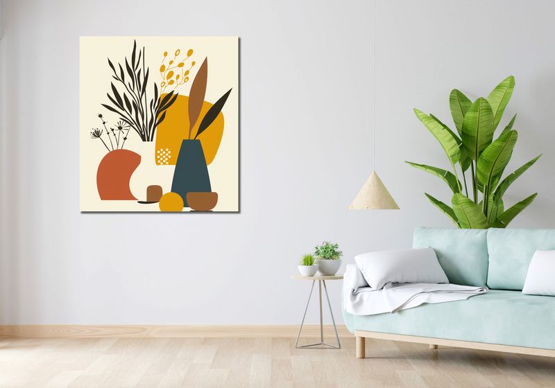 Obraz 90x100cm Zimowy Zbiór zdjęcie 2