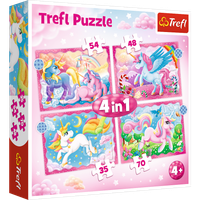 ND01_189175 PUZZLE 4w1 Jednorozce i magia 34389