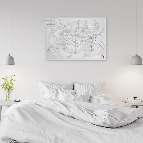 Deco Panel, Plan metra w Londynie 80x60 na Arena.pl