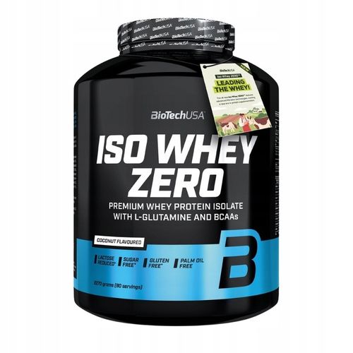 BIOTECH ISO WHEY ZERO 2270G IZOLAT BIAŁKA SERWATKI na Arena.pl