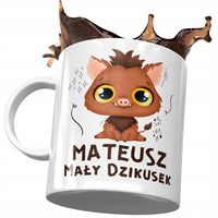 Dla Mateusza Kubek Na Urodziny Imieniny Prezent Z Nadrukiem Ze Zdjęciem