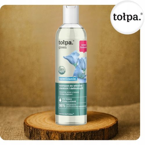 Szampon do Włosów Cienkich Delikatnych Zwiększający Objętość 300 ml Tołpa na Arena.pl