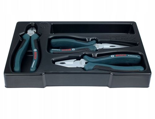 Zestaw 3 narzędzi szczypce kombinerki BOSCH na Arena.pl