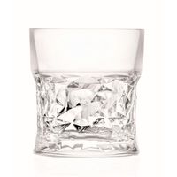 SZKLANKI KRYSZTAŁOWE DO WHISKY RCR SOUND FUNKY 320 ML 6 SZT