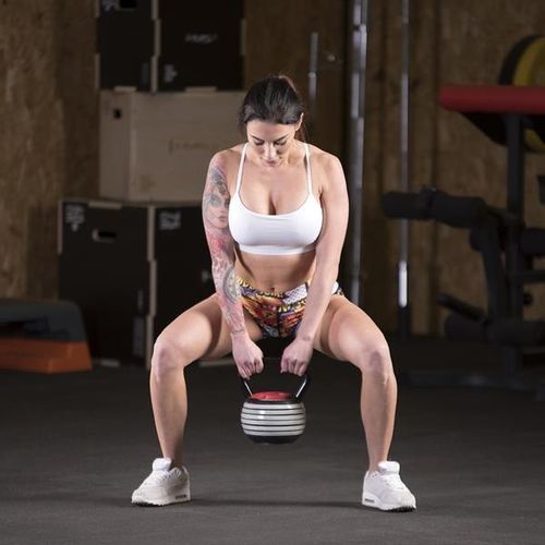 KR20 KETTLEBELL REGULOWANY 20 LBS HMS na Arena.pl