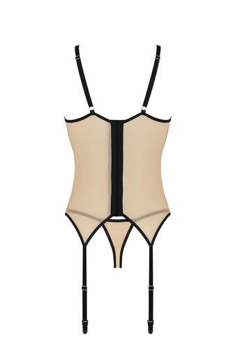 bielizna-daisy corset beige s/m na Arena.pl