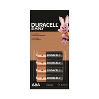 Bateria alkaliczna Duracell AAA (R3) 4 szt.