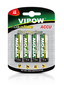 BAT0061B Baterie alkaliczne VIPOW LR6 4szt/bl.