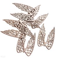 KSZTAŁTY Z DREWNA SKRZYDŁA 9CM 6SZT DPDN-208 DP CRAFT