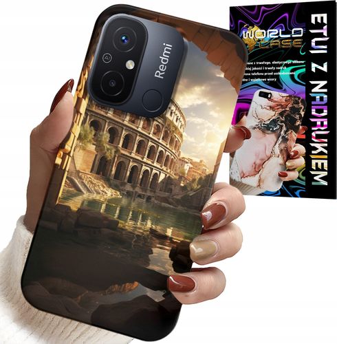 ETUI DO XIAOMI REDMI 12C - RZYM COLOSSEUM RZYMIANIE STAROŻYTNOŚĆ na Arena.pl