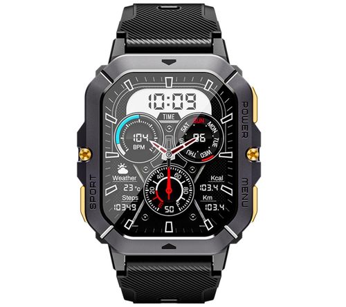 smartwatch męski rubicon rncf23-1 black na Arena.pl