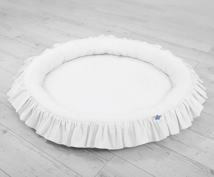 Gniazdko z falbanką - białe zdjęcie 6