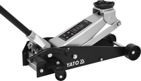 YATO PODNOŚNIK HYDRAULICZNY Z DŹWIGNIĄ SZYBKIEGO PODNOSZENIA 3T 145-500mm