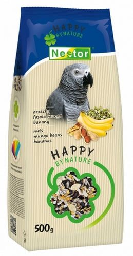 Nestor Pokarm Papuga Duża Orzechy, Fasola Mungo 700Ml na Arena.pl