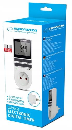 PROGRAMATOR CZASOWY WŁĄCZNIK WYŁĄCZNIK LCD CYFROWY TIMER HARMONOGRAM na Arena.pl