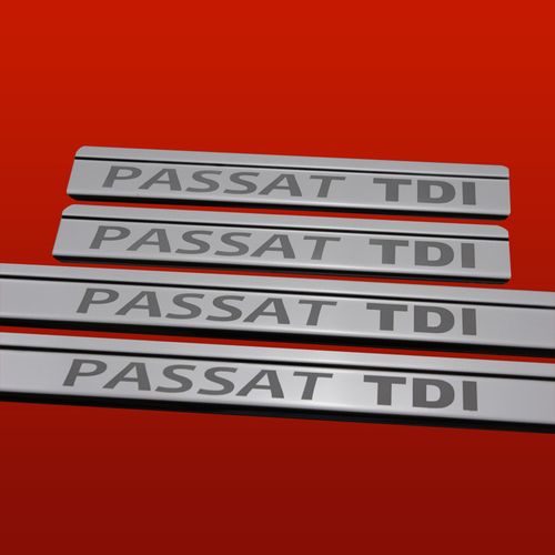 Listwa progowa VOLKSWAGEN PASSAT B6 PASSAT TDI Stal nierdzewna 304 połysk na Arena.pl