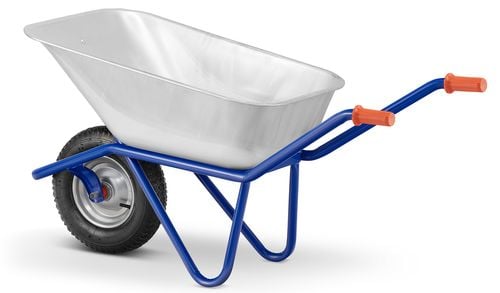 Taczka budowlana ogrodowa ocynkowana mocna KPGD-567 140 L / 210 kg na Arena.pl