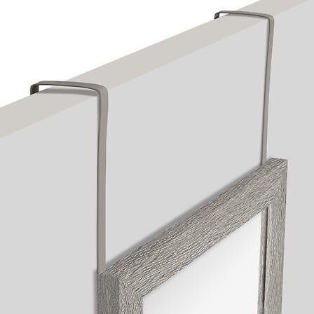 Lustro na drzwi 35x109cm szare na Arena.pl