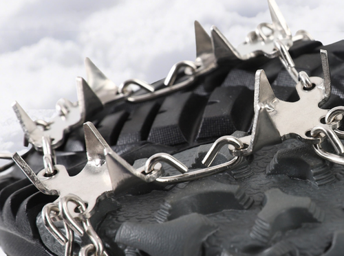 Raczki turystyczne Antypoślizgowe łańcuchy kolce na buty r.L 40-45 19 ZĘBÓW na Arena.pl