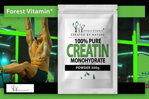 PURE CREATINE 500g KREATYNA MONOHYDRAT SIŁA MASA na Arena.pl