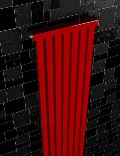 Grzejnik dekoracyjny RADIATOR 140x32 CZERWONY zdjęcie 7