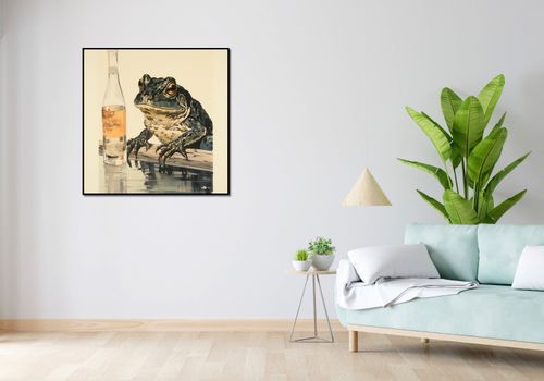 Plakat 90x90cm Refleksje Błotniaka na Arena.pl